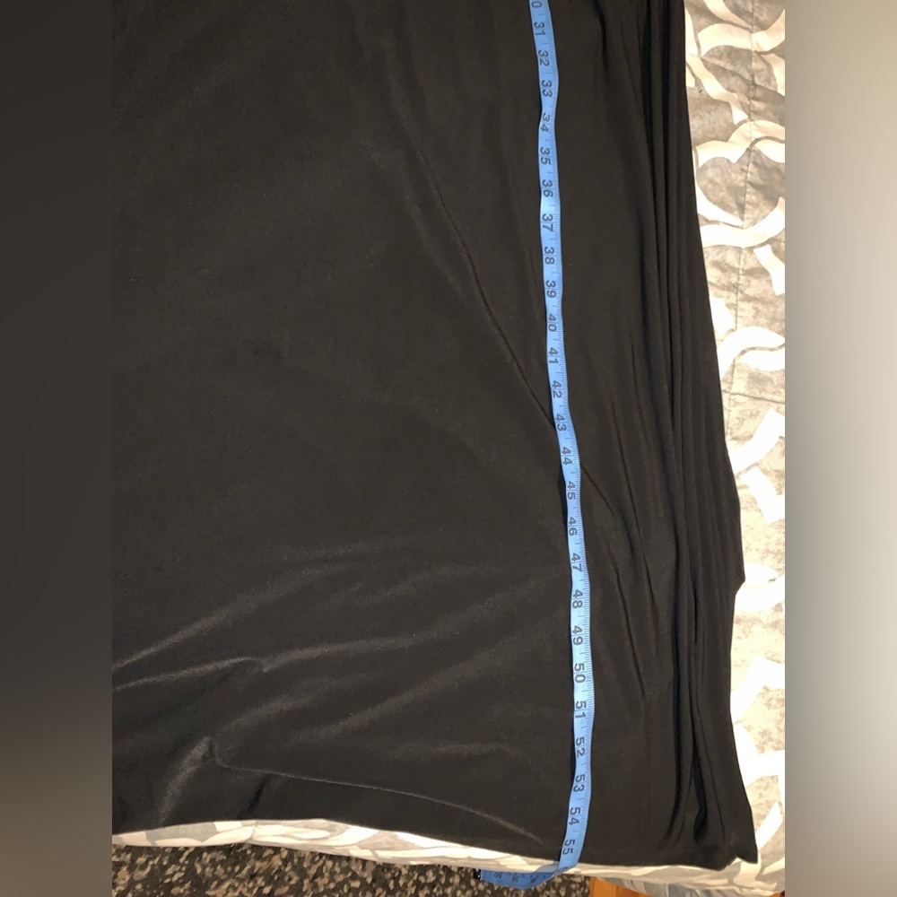 Style & Co 3X NWT Black adjustable Spaghetti Strap Maxi - Picture 10 of 10